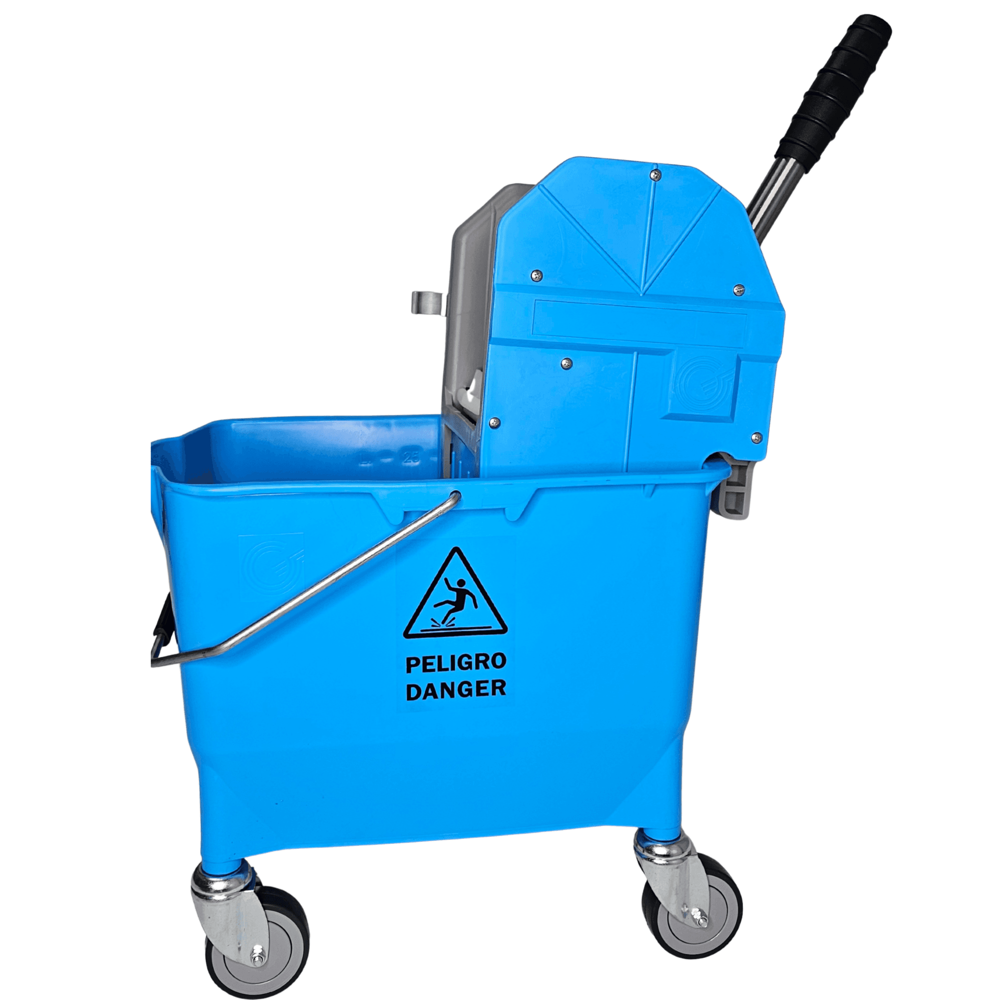 Cubo de Fregado Industrial 25L con Prensa